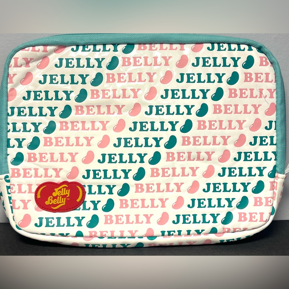 Jelly Belly-Tablet Bag- Pre-Owned,~8.5” height x 11” Wide, small pen mark-corner